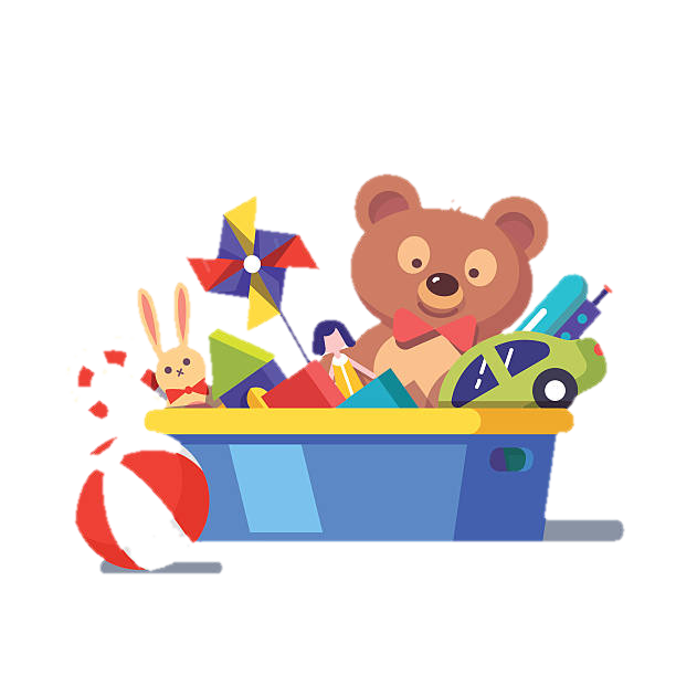 Caisse de jouets pour enfants